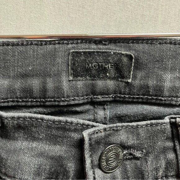 Mother The Mid Rise Dazzler Ankle Denim Jeans Sz 25 - Picture 6 of 15